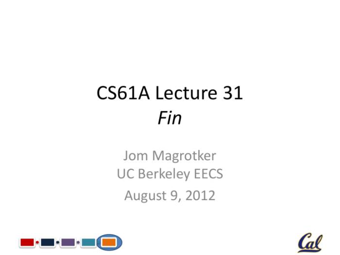 Cs61a midterm 2 study guide