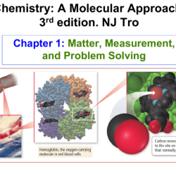 Chemistry a molecular approach 3rd edition