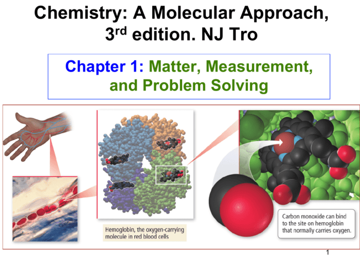 Chemistry a molecular approach 3rd edition