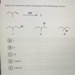 Predict the major product for the following reaction sequence