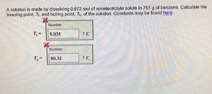 Solved has concentration solution molal aq transcribed problem text been show